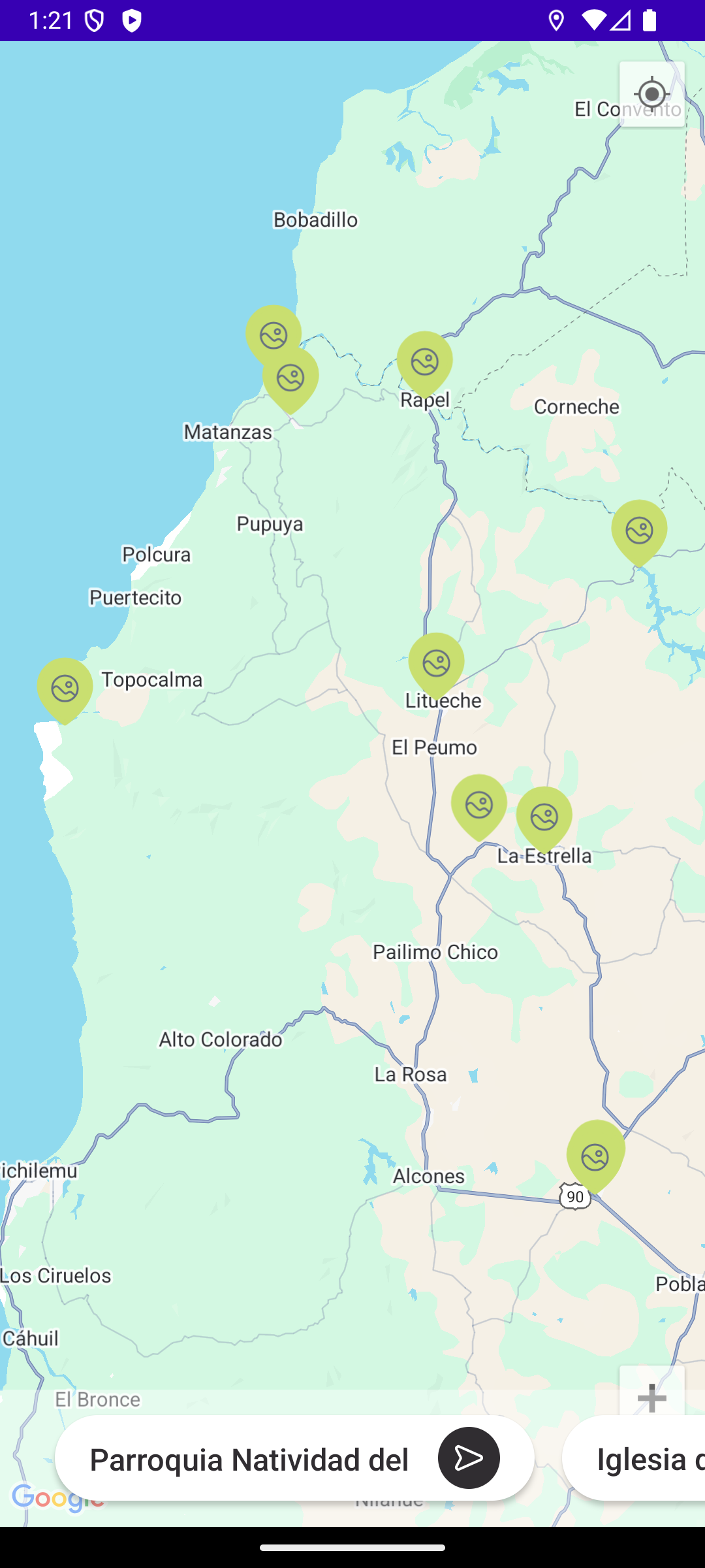 Vista mapa